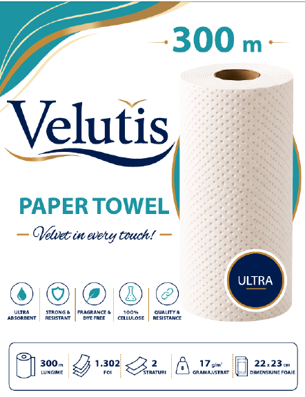 ULTRA 300m professional paper towel roll